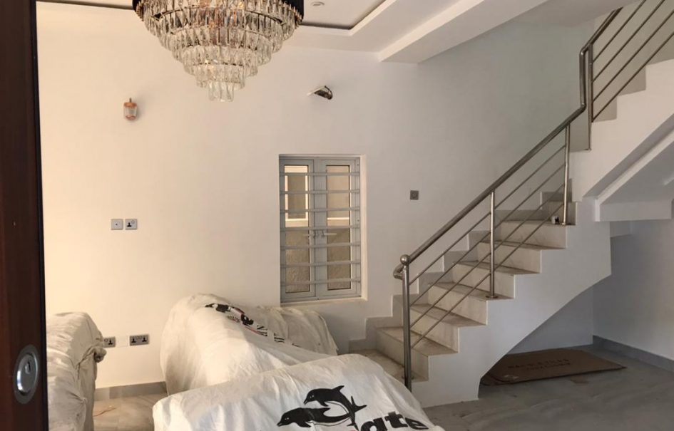 5 Bedroom Detached house with Domestic Quarters at Osapa Gardens