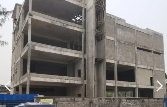 Uncompleted 5-Floors Commercial Building On Over 2,500 Square Metres Land